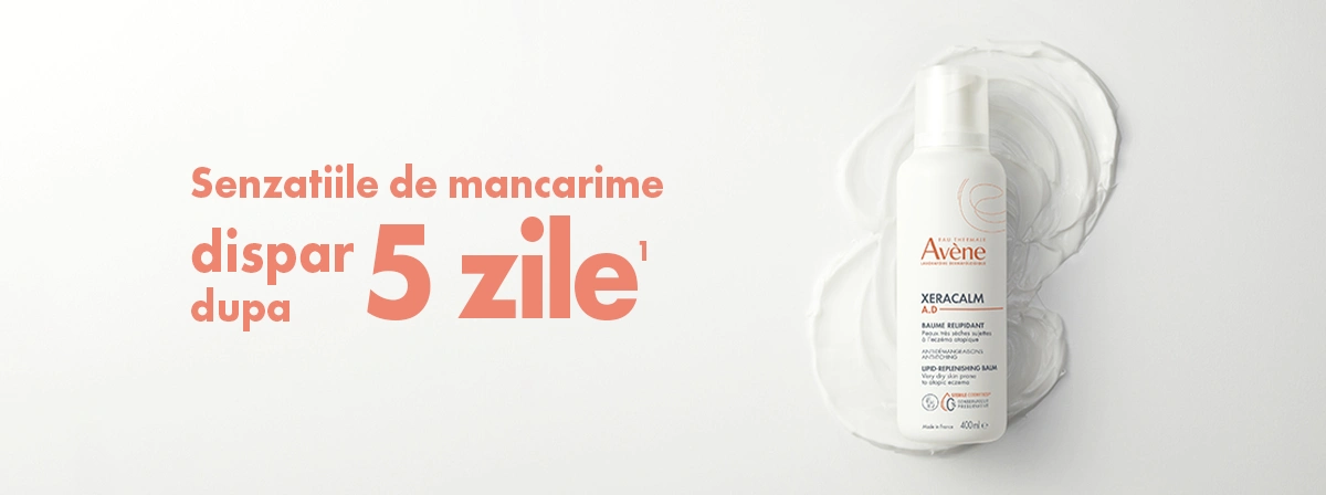 Balsam de refacere a lipidelor XeraCalm AD, 400 ml, Avene